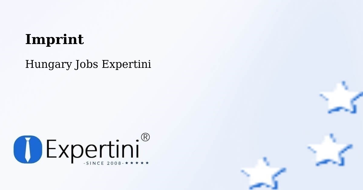 Imprint – Abda - Hungary Jobs Expertini