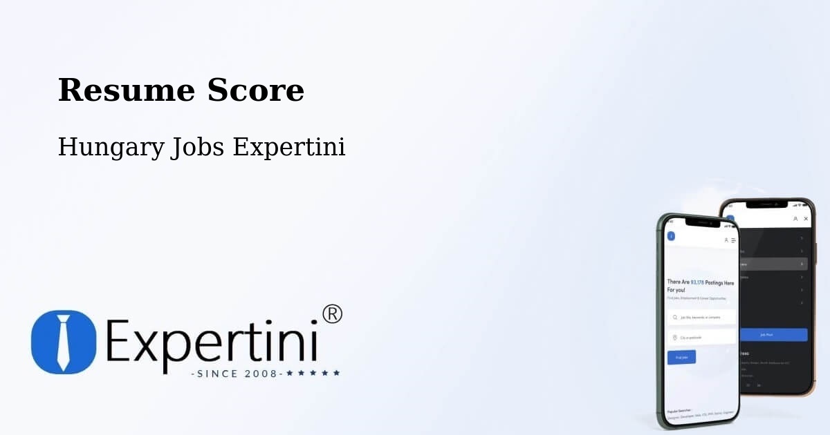 Resume Score & Job Description Match Tool – Abda - Hungary Jobs Expertini